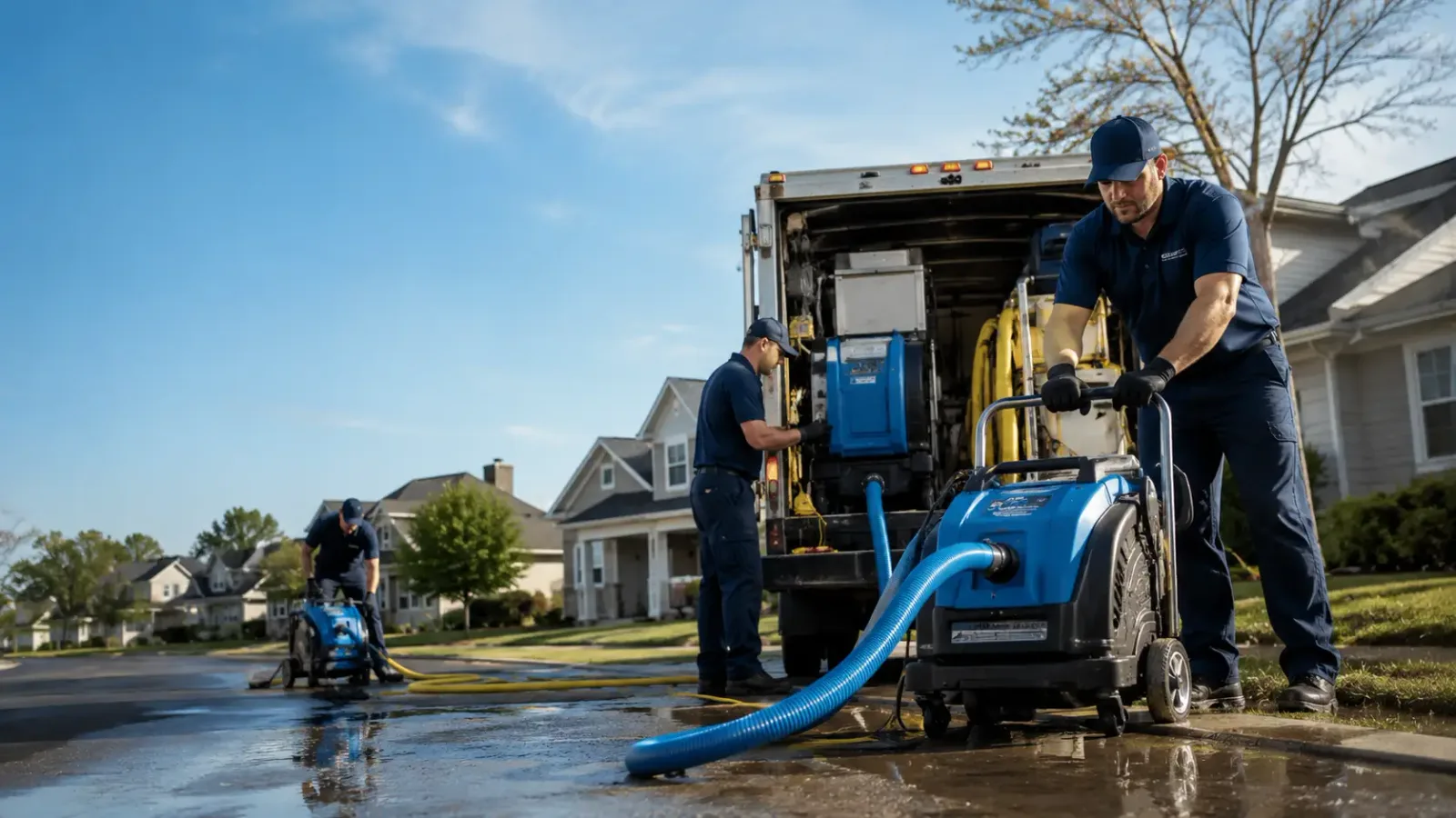 Flood Damage Cleanup in Jeffrey, WV